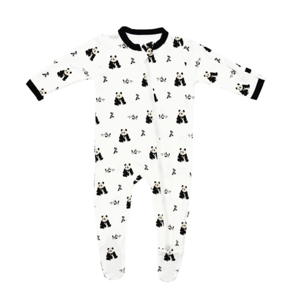 Kyte baby Black and White Zen footie